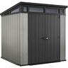 Shed H:2260mm W:2180mm D:2140mm Deco Grey