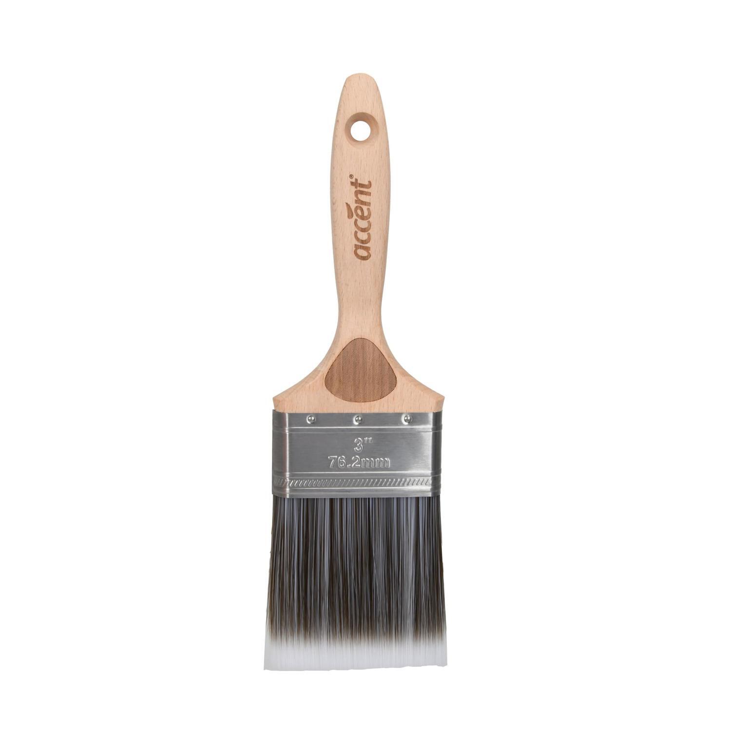 Flat Brush 75mm Blue