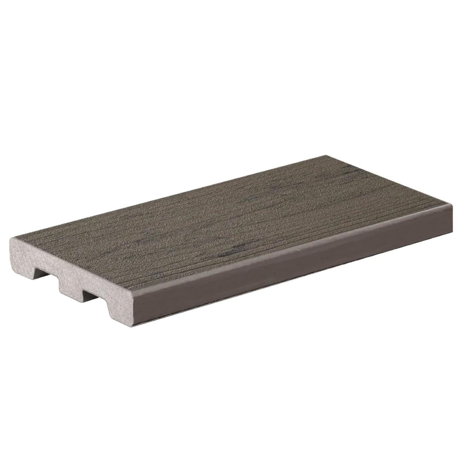 Silver Maple - Composite Decking Solid Shoulder Board 4800 x 136 x 24mm