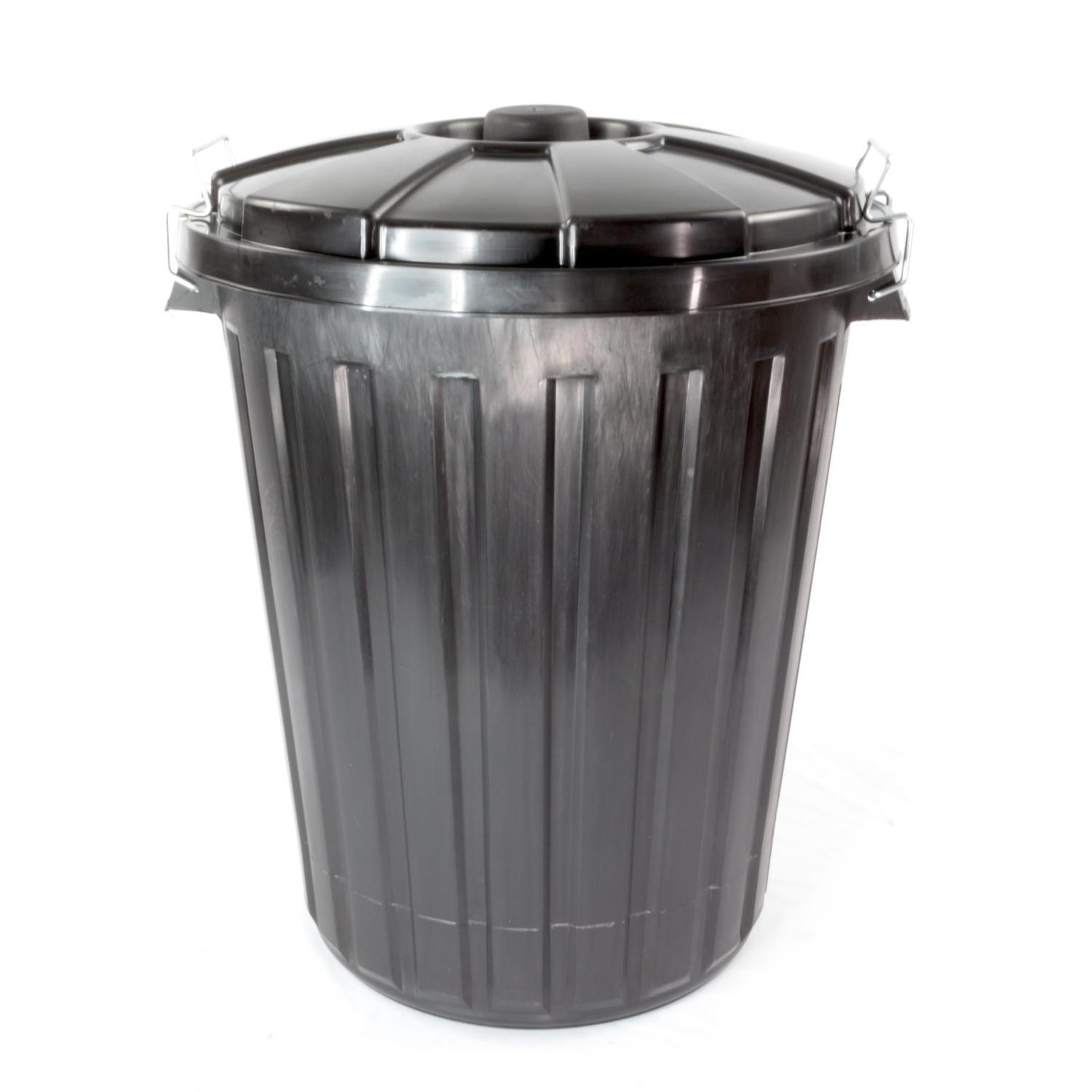 Garbage Bin 45 Litre Black