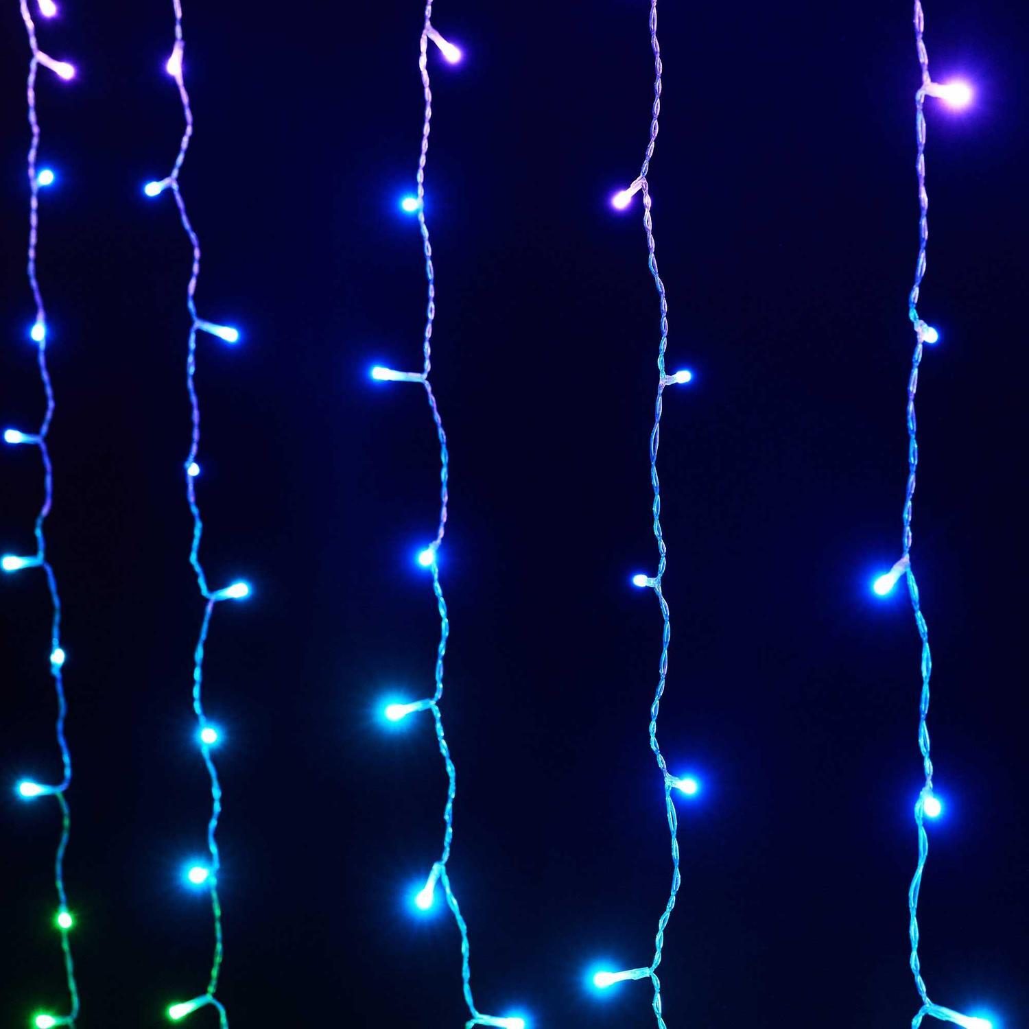 Smartglo 210 LED Curtain Lights