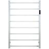 8 Bar Heated Towel Rail Chrome