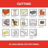 EZ Lock Metal Cut Off Wheels