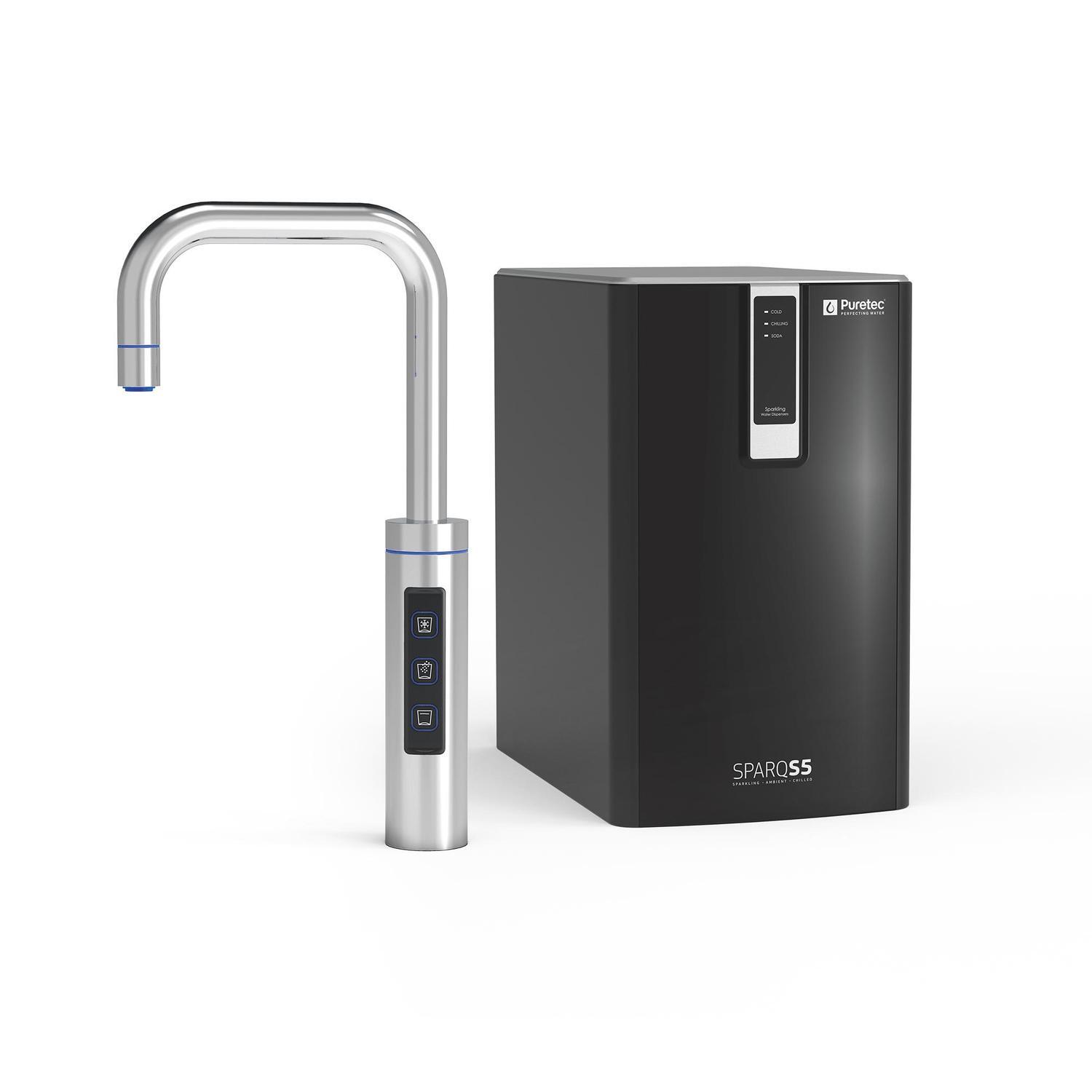 Gooseneck LED S5 Tap  Chrome