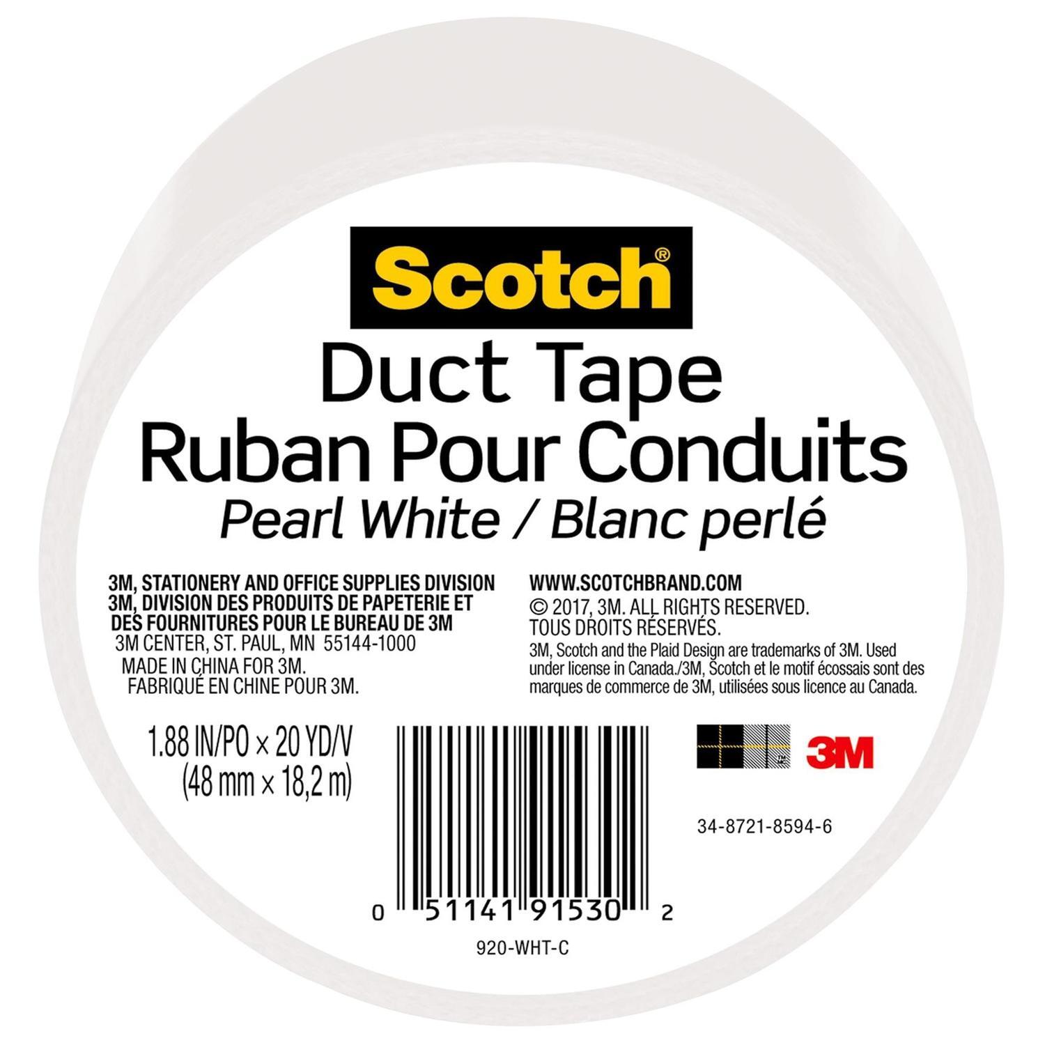 Duct Tape 920-WHT-C