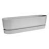 Plastic Trough with Saucer Grey 70cm