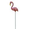 Flamingo on Stake Garden Décor Red