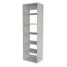 Wardrobe Tower H: 1800mm, W: 600mm, D: 420mm White