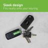 Four Button Remote Control Key Ring - For Garage Door Opener  Black