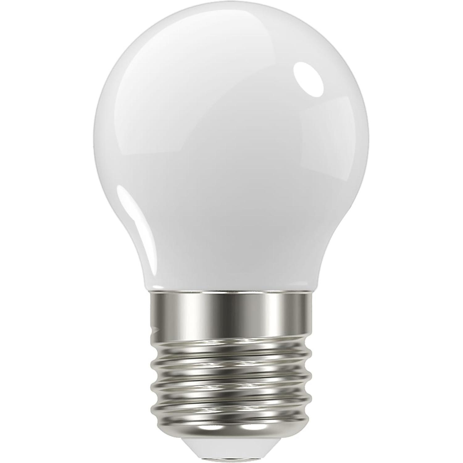 LED Lustre Opal Glass 4.8 Watt Warm White