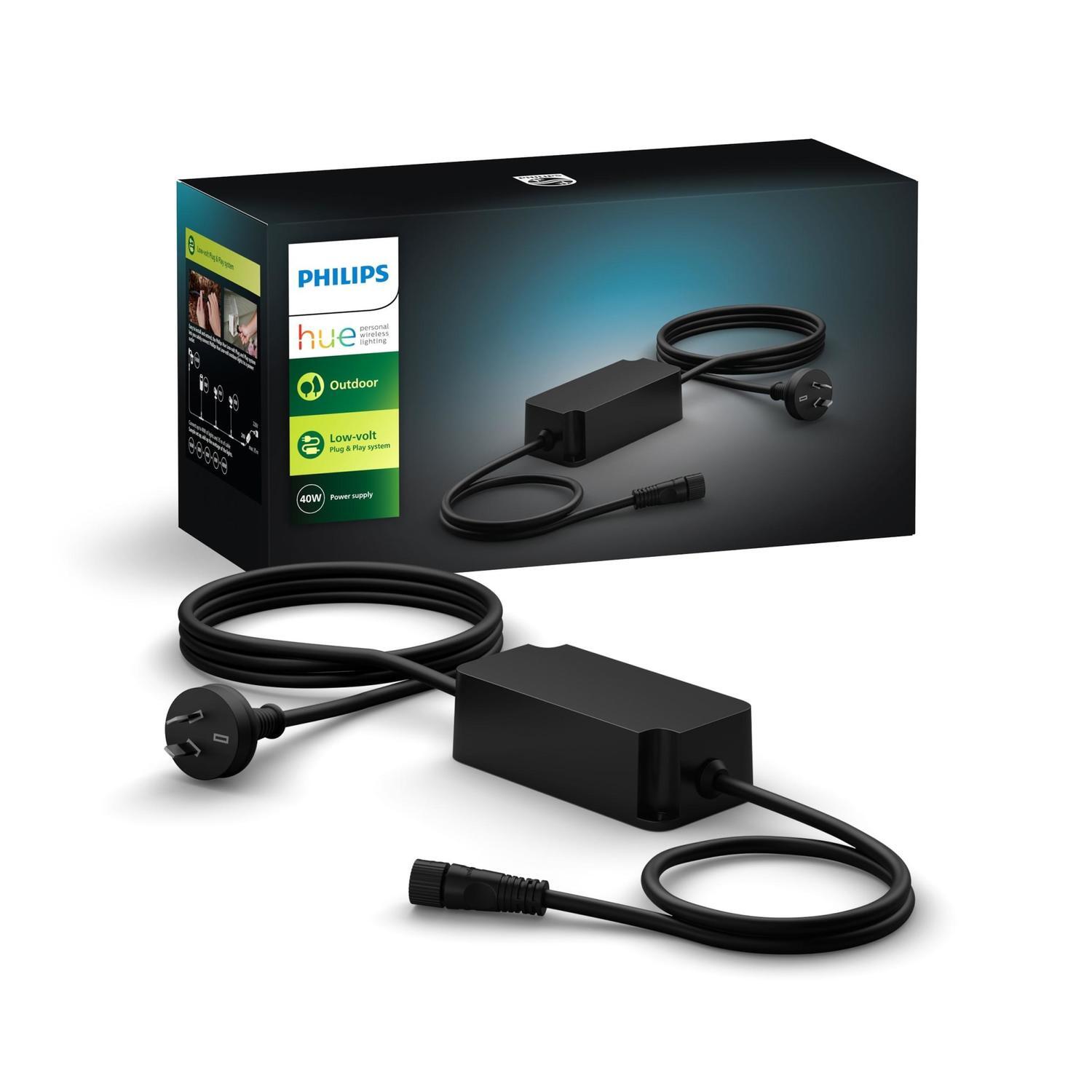 Outdoor 40 Watt Power Supply  Black