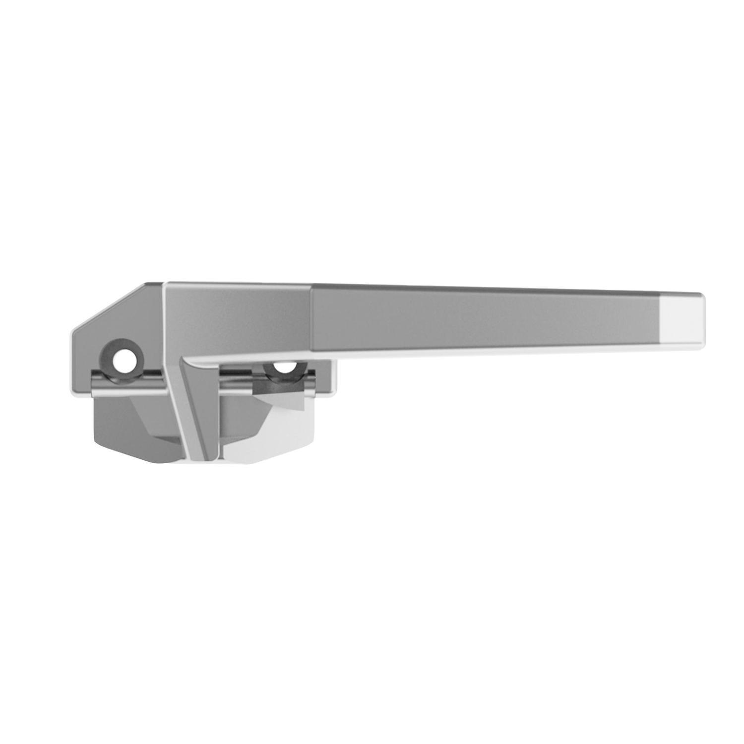 Window Handle Wedgeless High Profile Right Hand  Silver Pearl