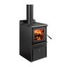Serene ULEB Wood Fire with Drawer and Flue Kit