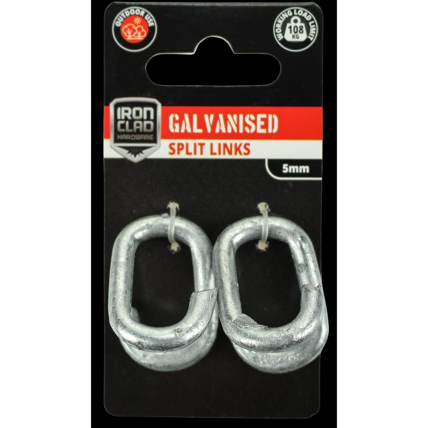 Split Link 5mm Galvanised