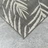Muri 160x230cm Foliage Mid Grey Outdoor Rug
