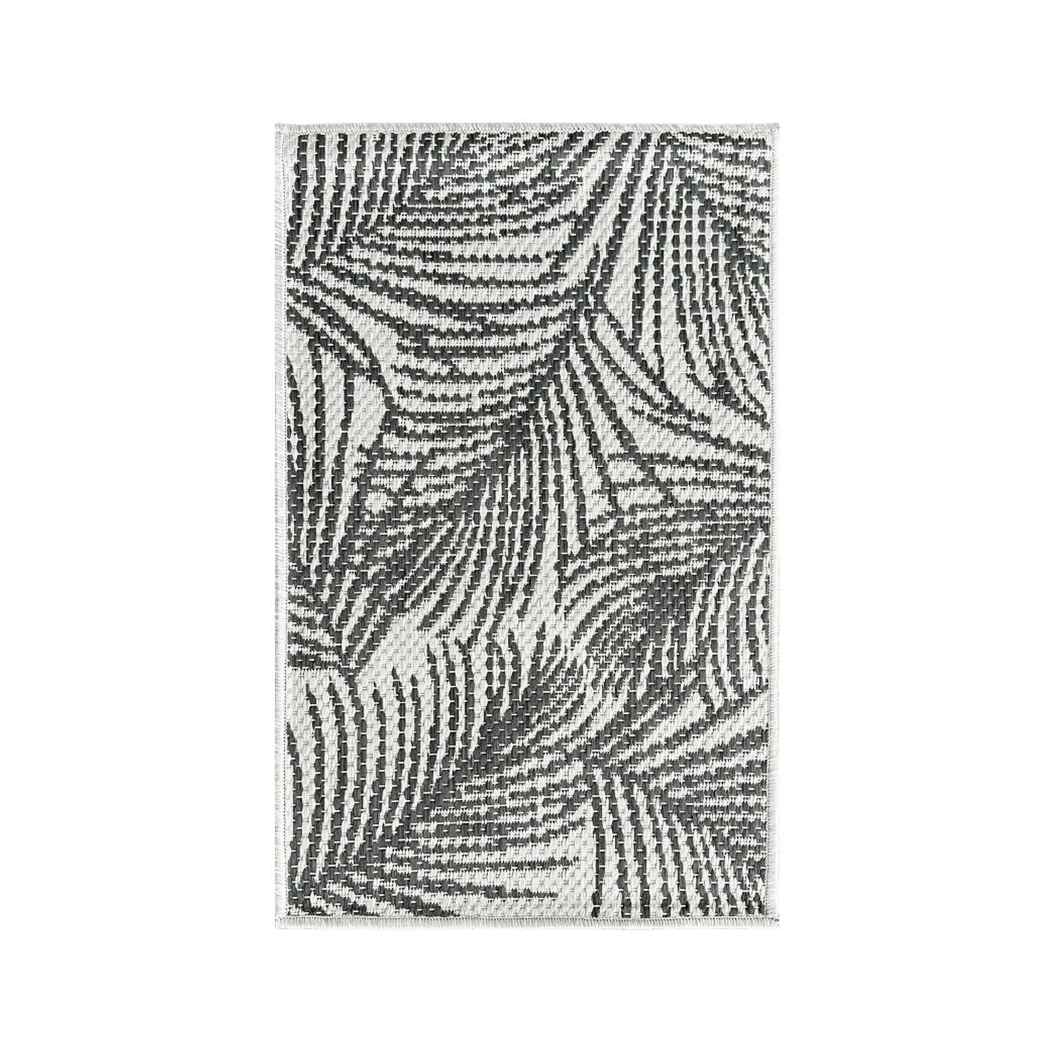 Bahama Outdoor Rug W: 500mm, L: 800mm Coastal Grey