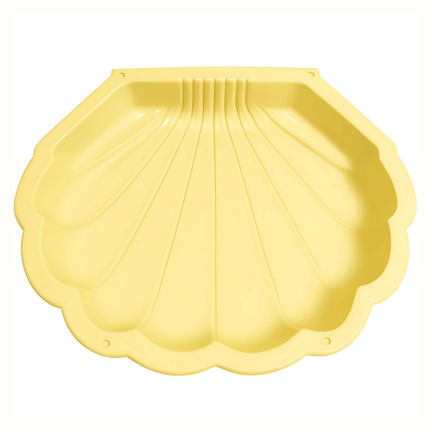 Clamshell Sand/Wading Pool Soft Yellow