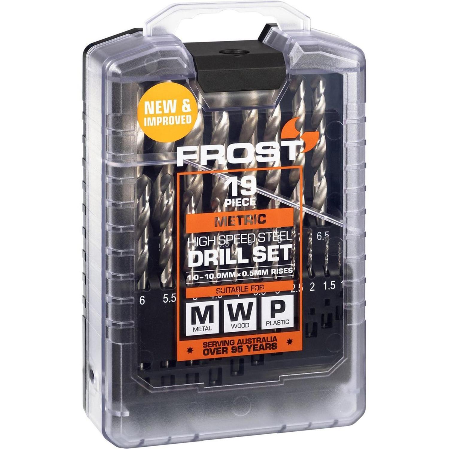 Metric High Speed Steel Drill Bit Set