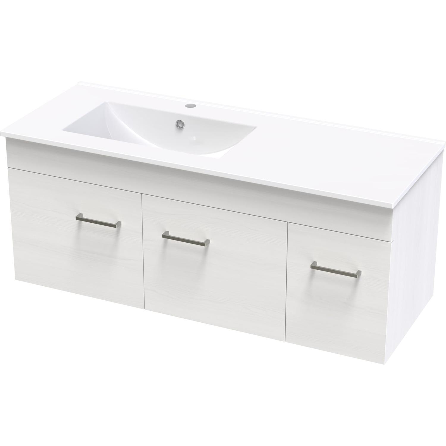 Classic Valley 1200 Left Hand Bowl Wall Colour