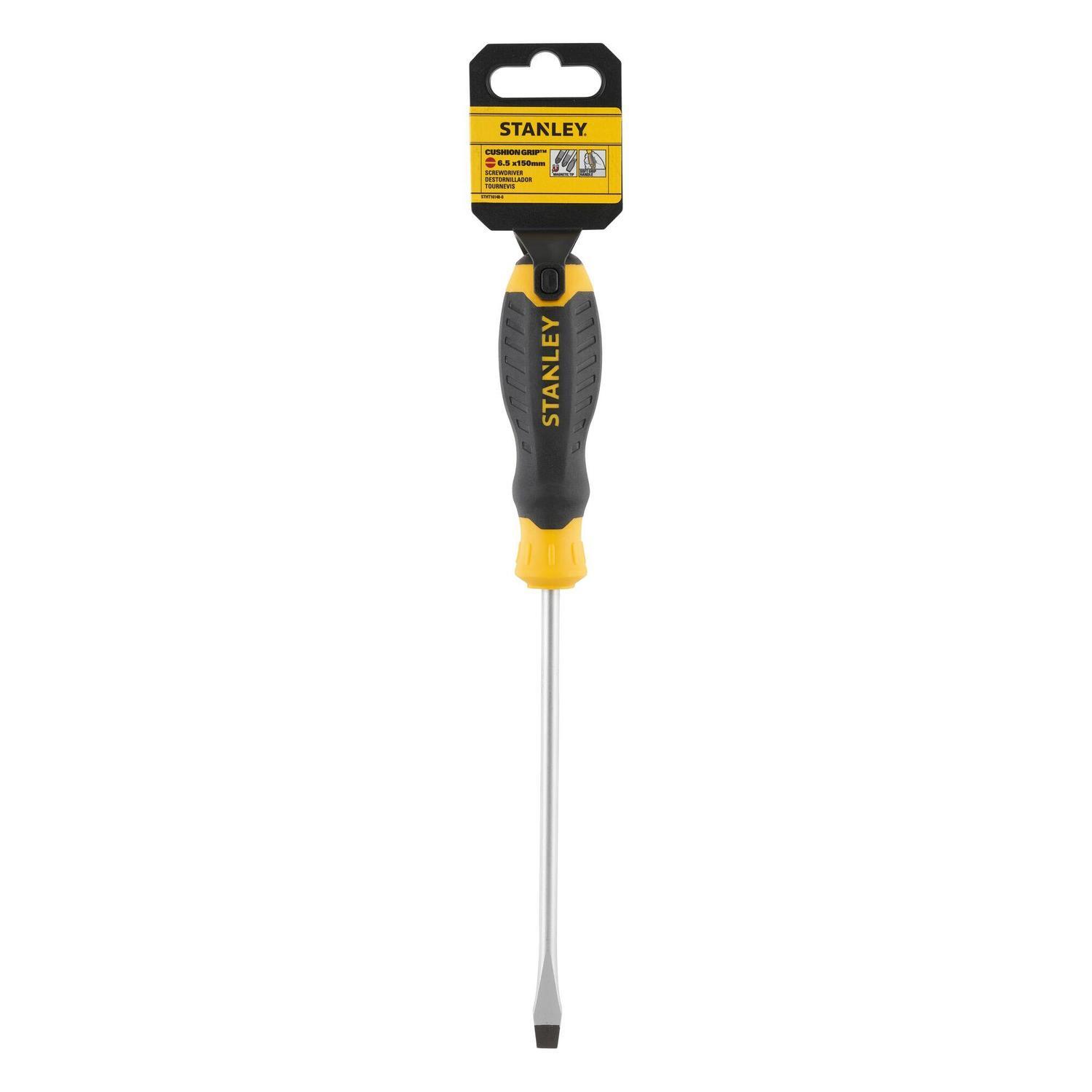 Cushion Slotted Screwdriver 6.5 x 150mm