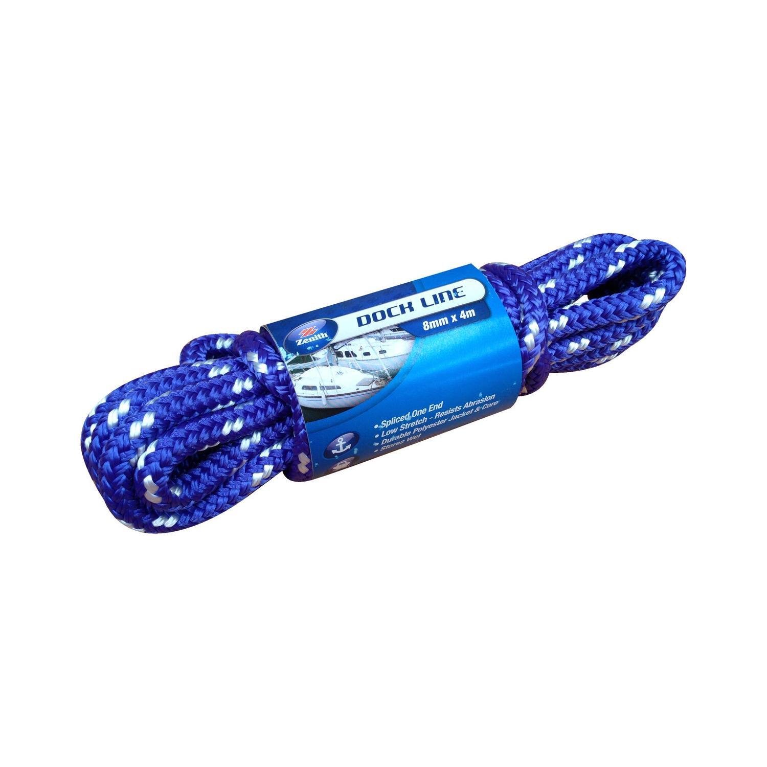 Zenith | Dockline Rope 8mm x 4m | Mitre10