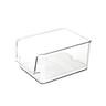 Small Fridge Bin with Drainage Tray 218 x 155mm Clear