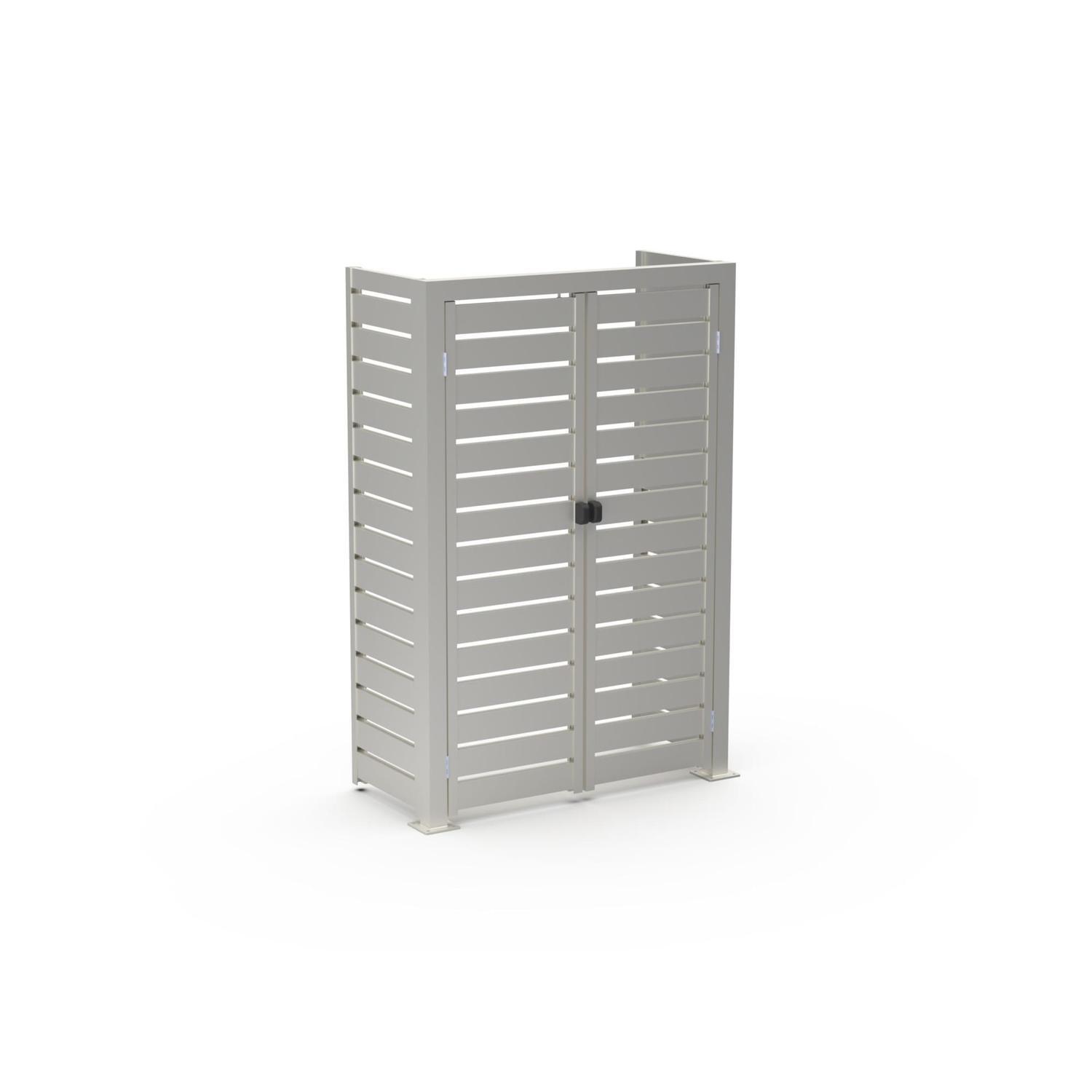 Utility Enclosure D: 500mm W: 1100mm H: 1650mm Titania