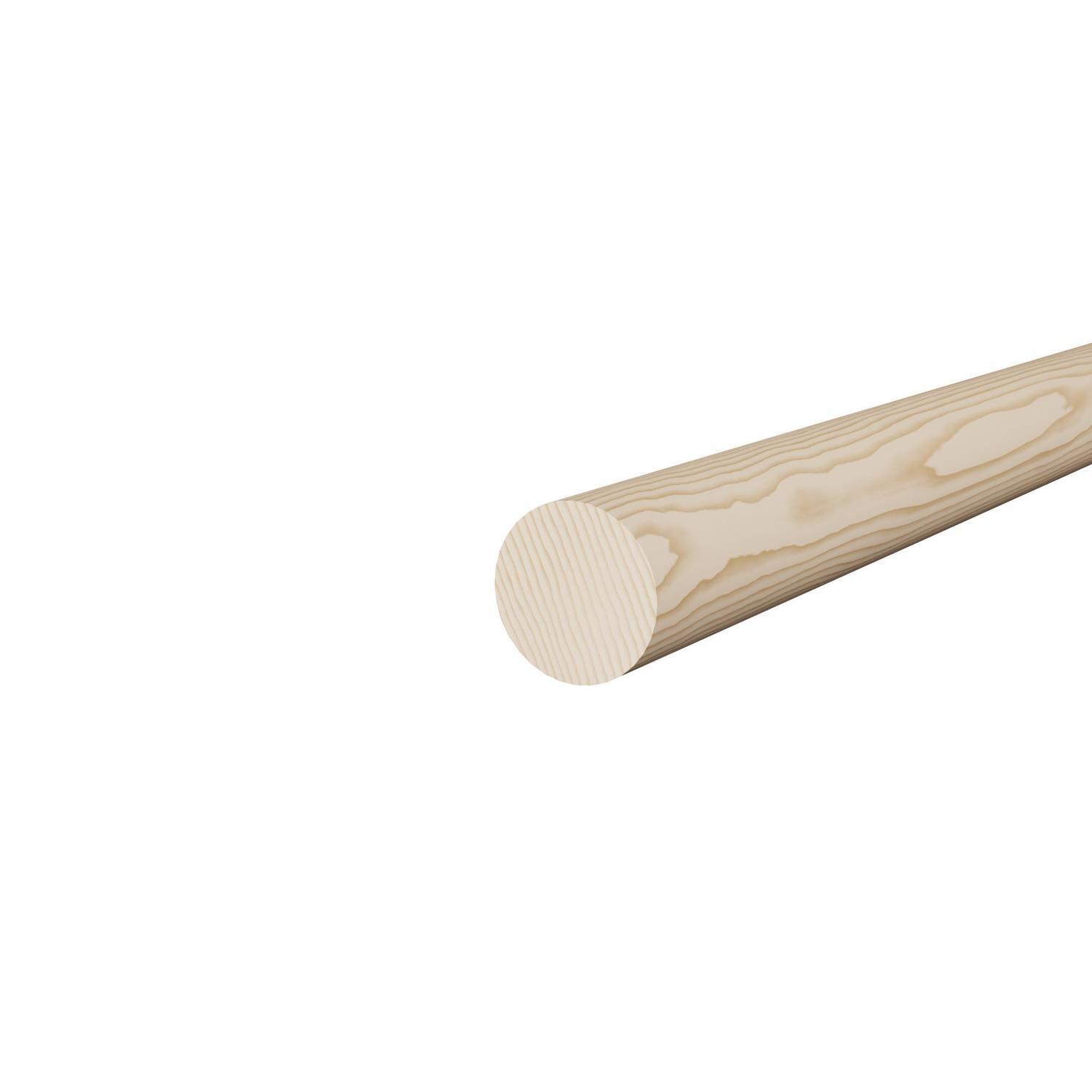 Dowel Radiata UT D: 25mm, L; 2.4M Clear