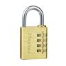 Combination Brass Padlock 40mm 40mm Brass