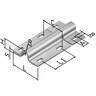 Steel Bolt-Down Sliding Gate Track 3m