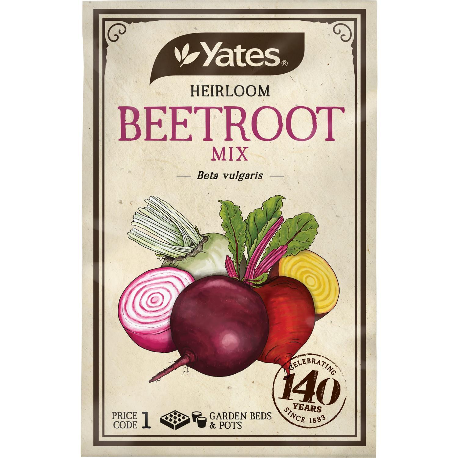 Heirloom Seeds Beetroot Mix