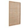 Framed Square SS Trellis. 38x12 Premium Lath. H: 1800mm, W: 1200mm