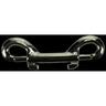 Snap Hook Double  90mm Nickel Plated