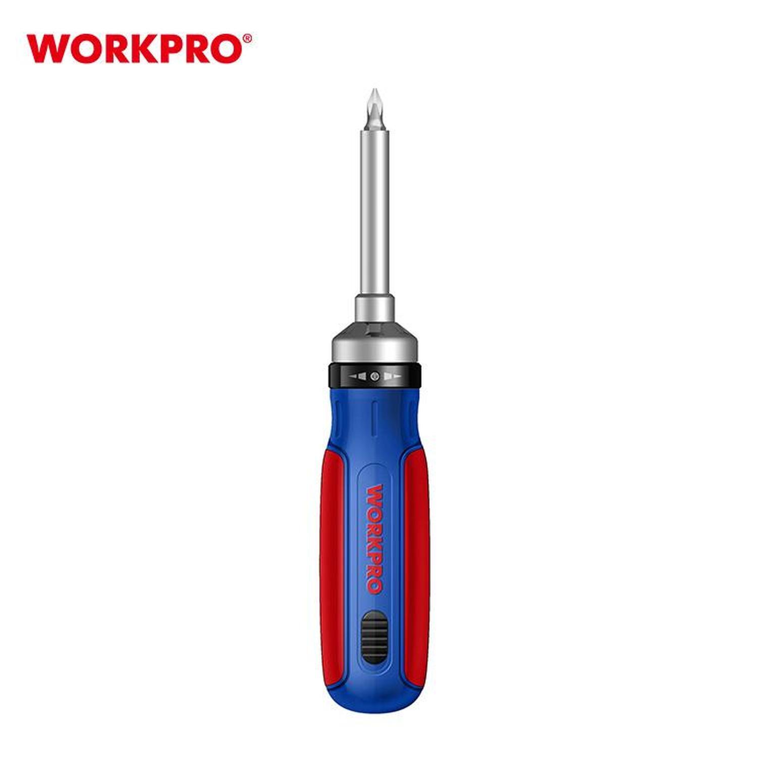 Ratchet Screwdriver Swing-open Multi-bit 16pc