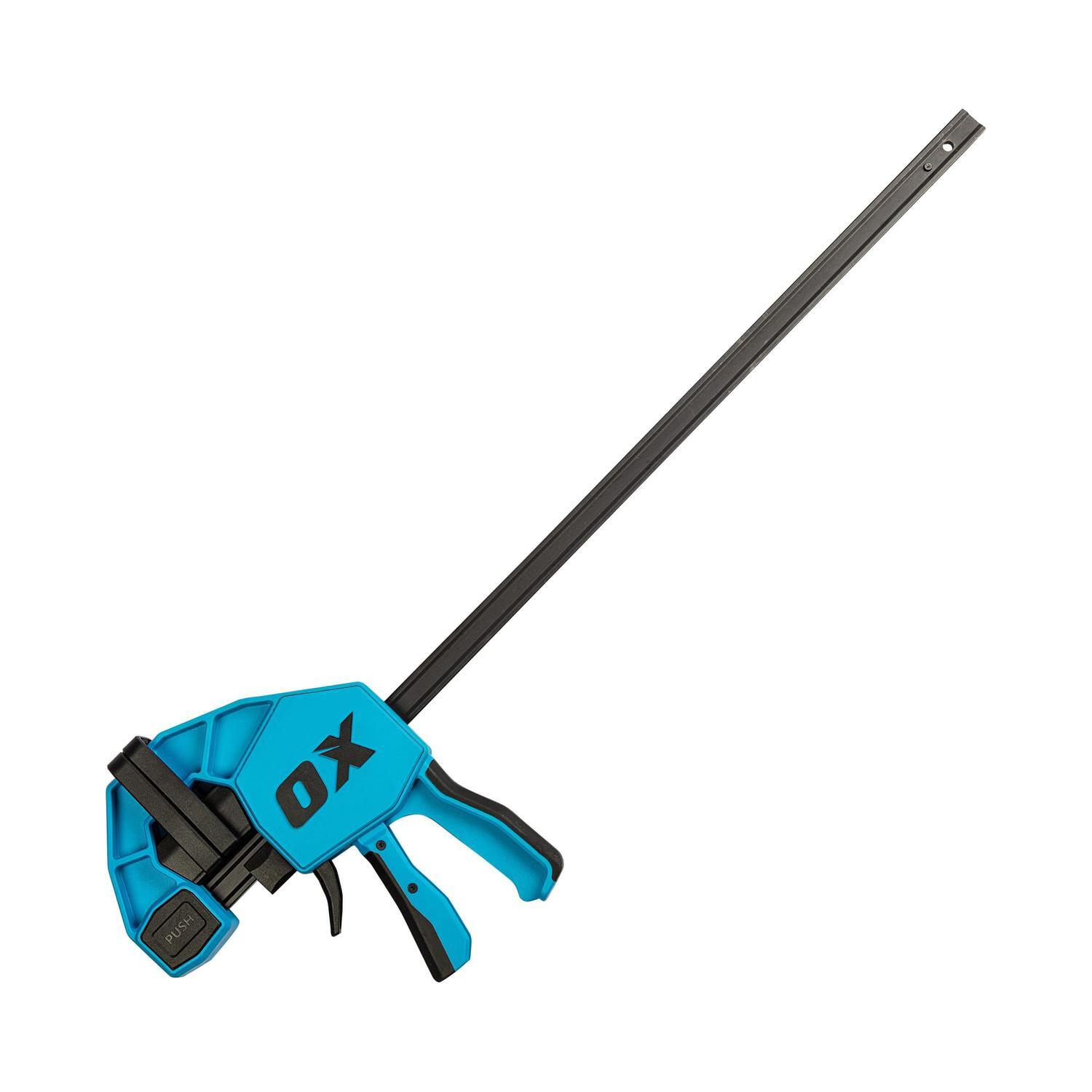 Heavy Duty Bar Clamp 450mm Blue