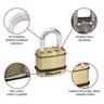 Laminated Steel Padlock
