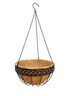 Capri Hanging Basket 30cm Black