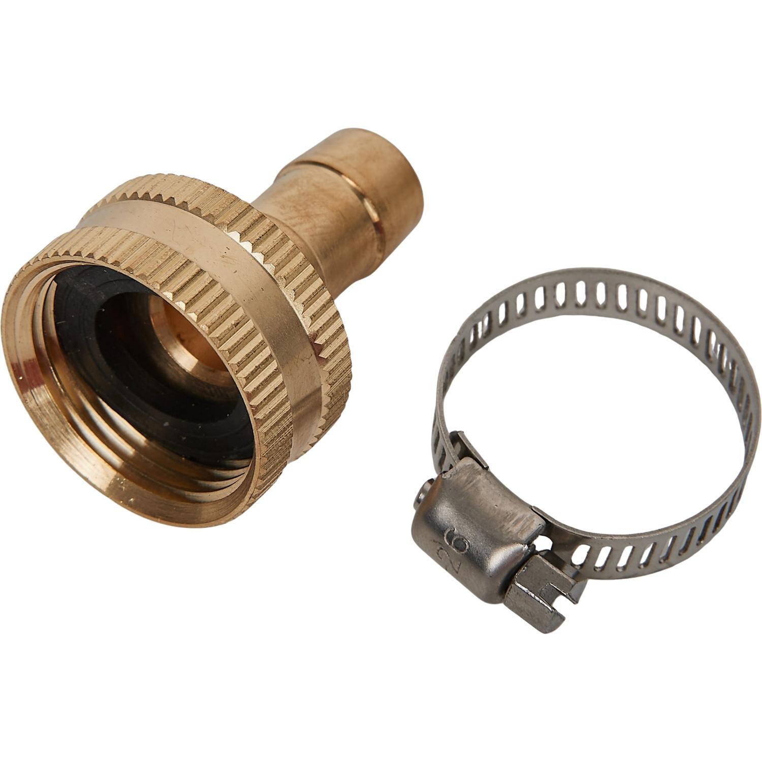 Brass Barb Tap Fitting 18 mm