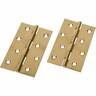 Butt Hinges 100mm Brass