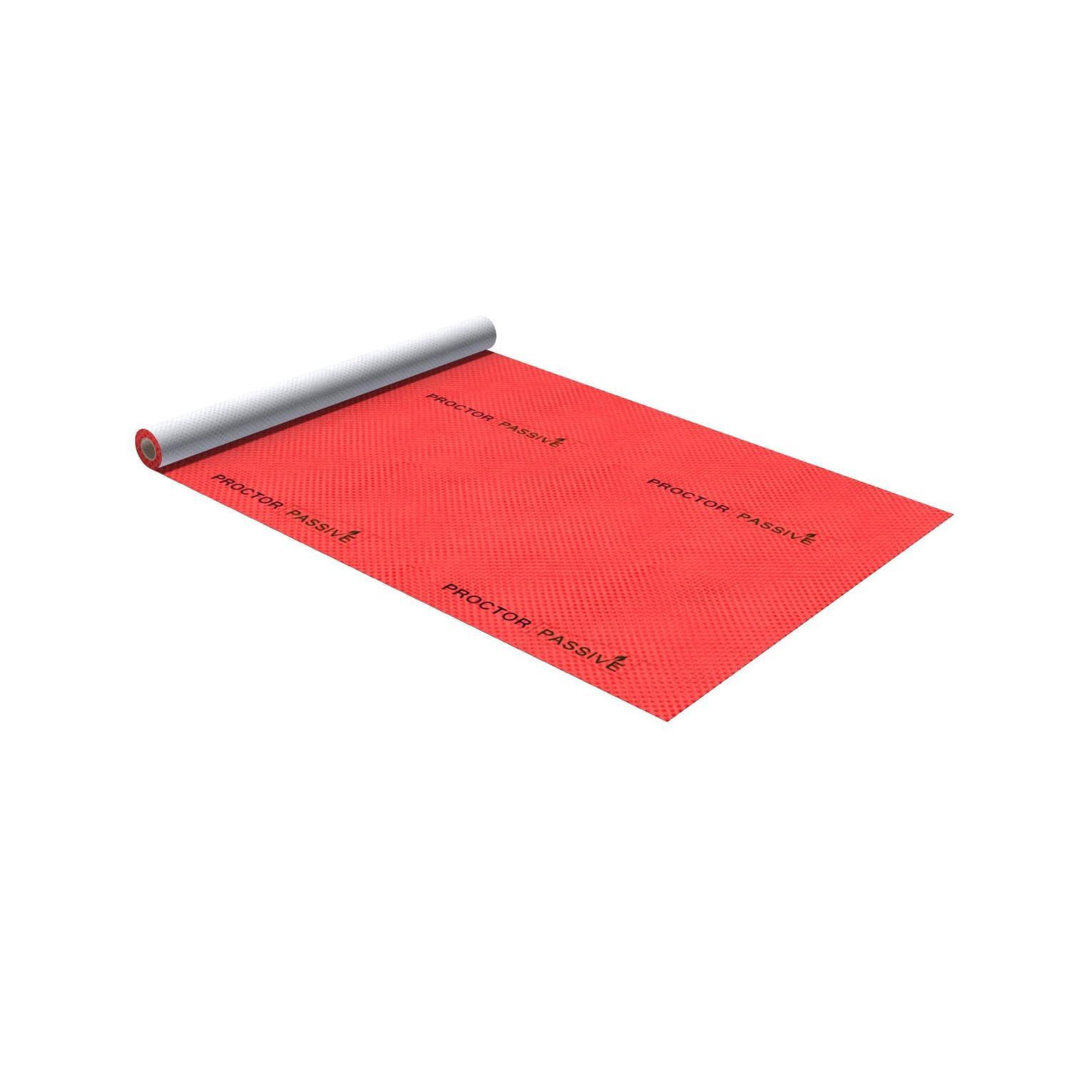 Self-adhesive roof and wall membrane H: 1500mm x L: 50m 75m2 Red