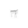 Window Handle Aria Helix Seal Double Tongue Left Hand  Arctic White