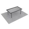 Single Carport L: 5450mm, W:3000mm, H:2100mm Grey Friars