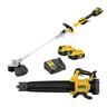 Cordless Line Trimmer & Blower Kit 18 Volt, 2 x 5Ah