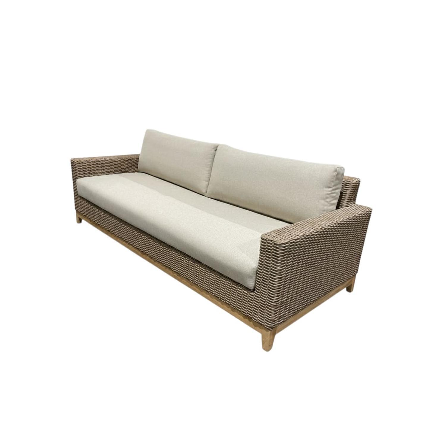 Ayana Outdoor Triple Lounge Chair