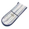Oven Glove  Blue Stripe