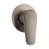 Senya Round Shower Mixer  Brushed Nickel