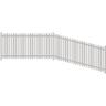 Nova Aluminium Fence Panel  H:1200mm W:2430mm Frost