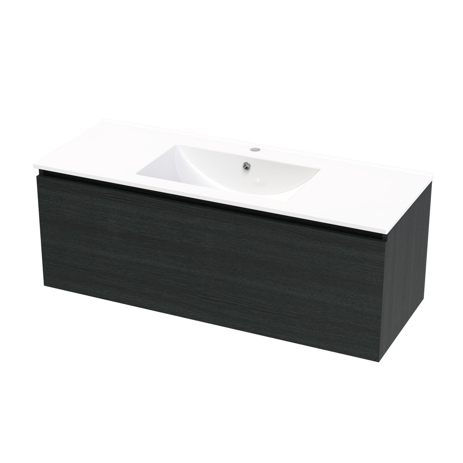 Single Drawer Wall Hung Vanity