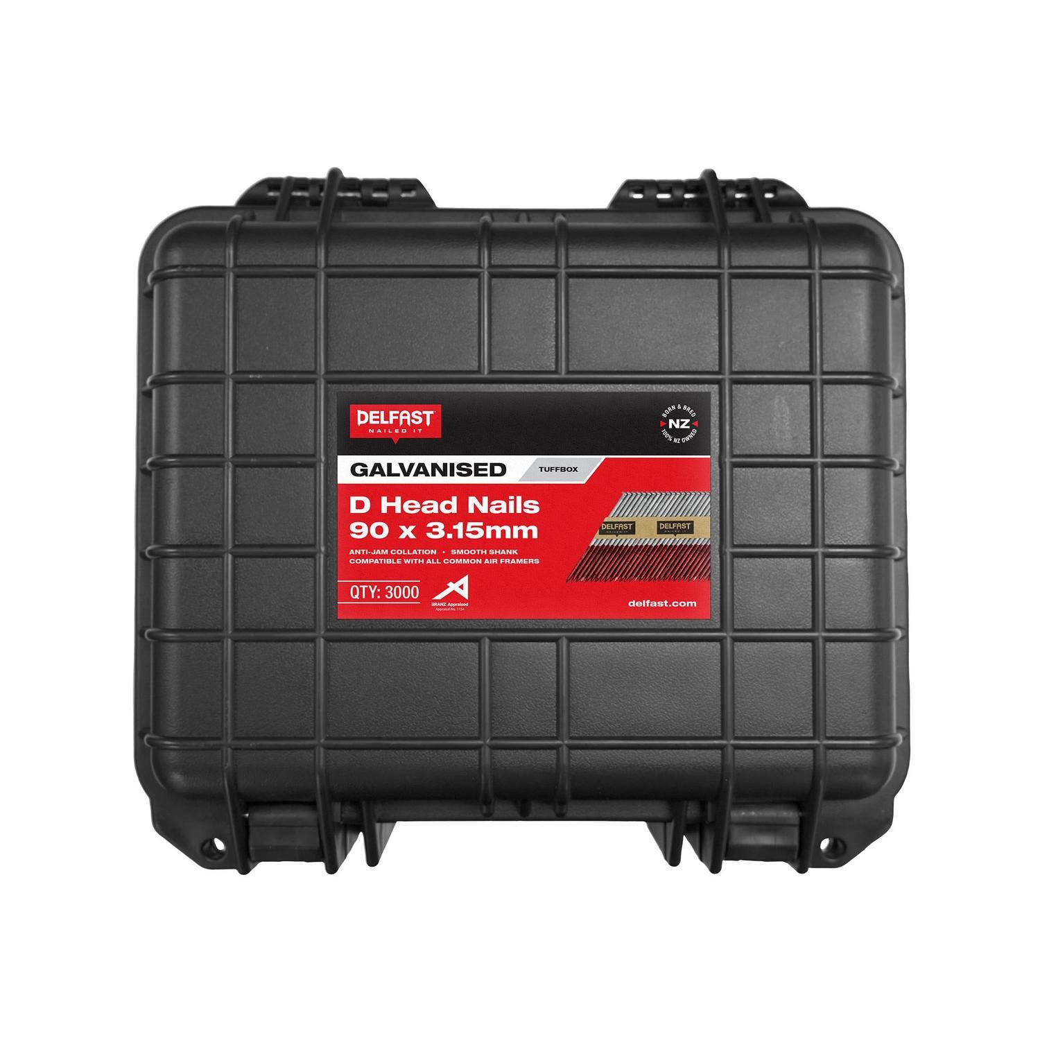 D-Head Nails 90 x 3.15mm Galvanised