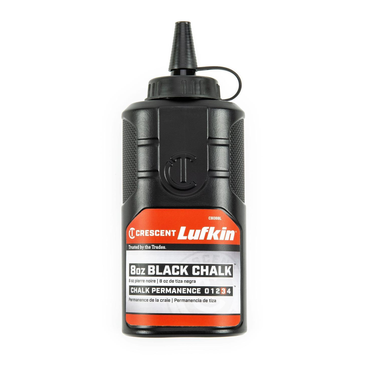 Chalk In Bottle 227g/8oz Black